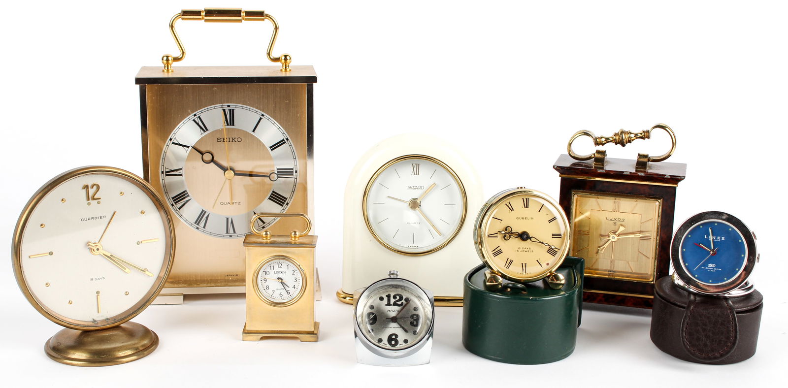 Desk, Travel, & Alarm Clocks Incl. Jaccard, Gubelin (1 of 16)