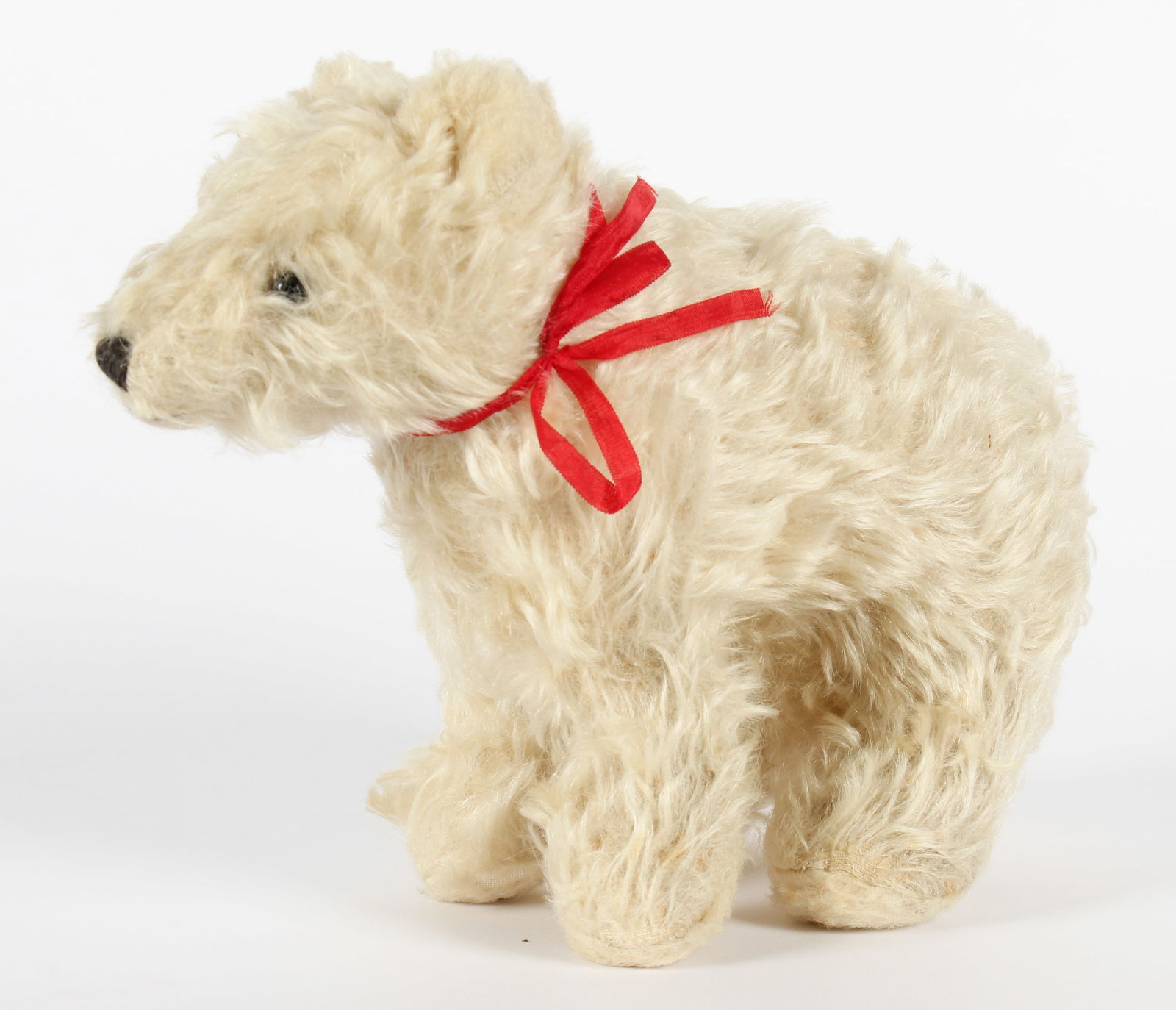 Vintage German Mohair Polar Bear Stuffed Animal (1 of 6)