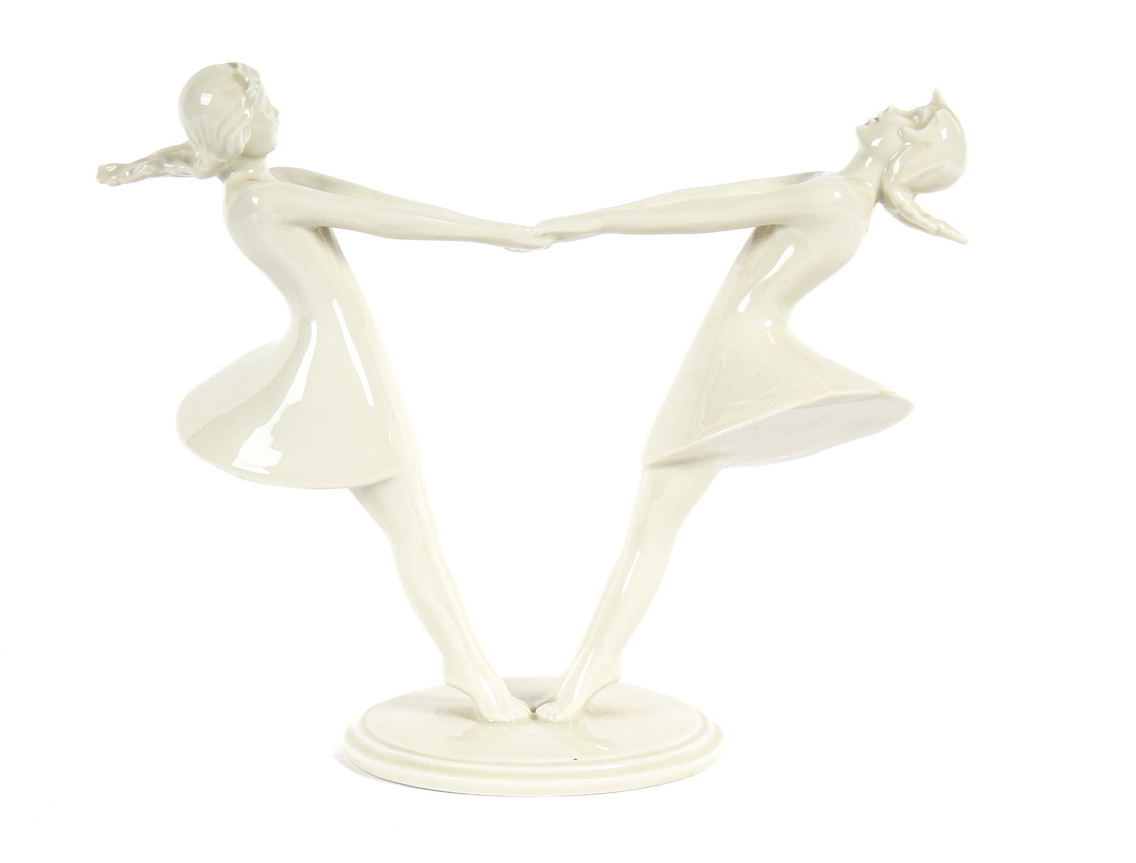 Florence Bessom (Marblehead, Mass) "Play Days" Porcelain Figurine by Rosenthal (1 of 5)