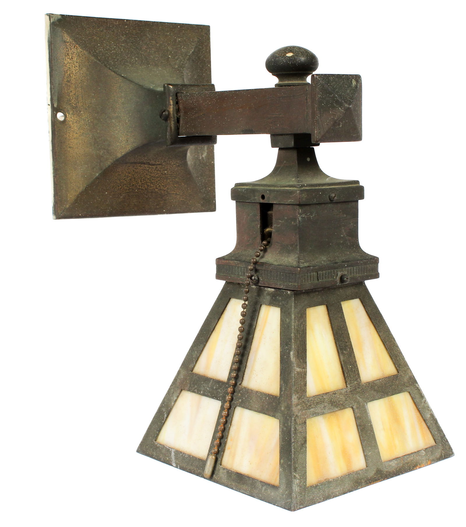 Bradley & Hubbard Mission Arts & Crafts Wall Sconce Lamp Light Fixture (1 of 7)