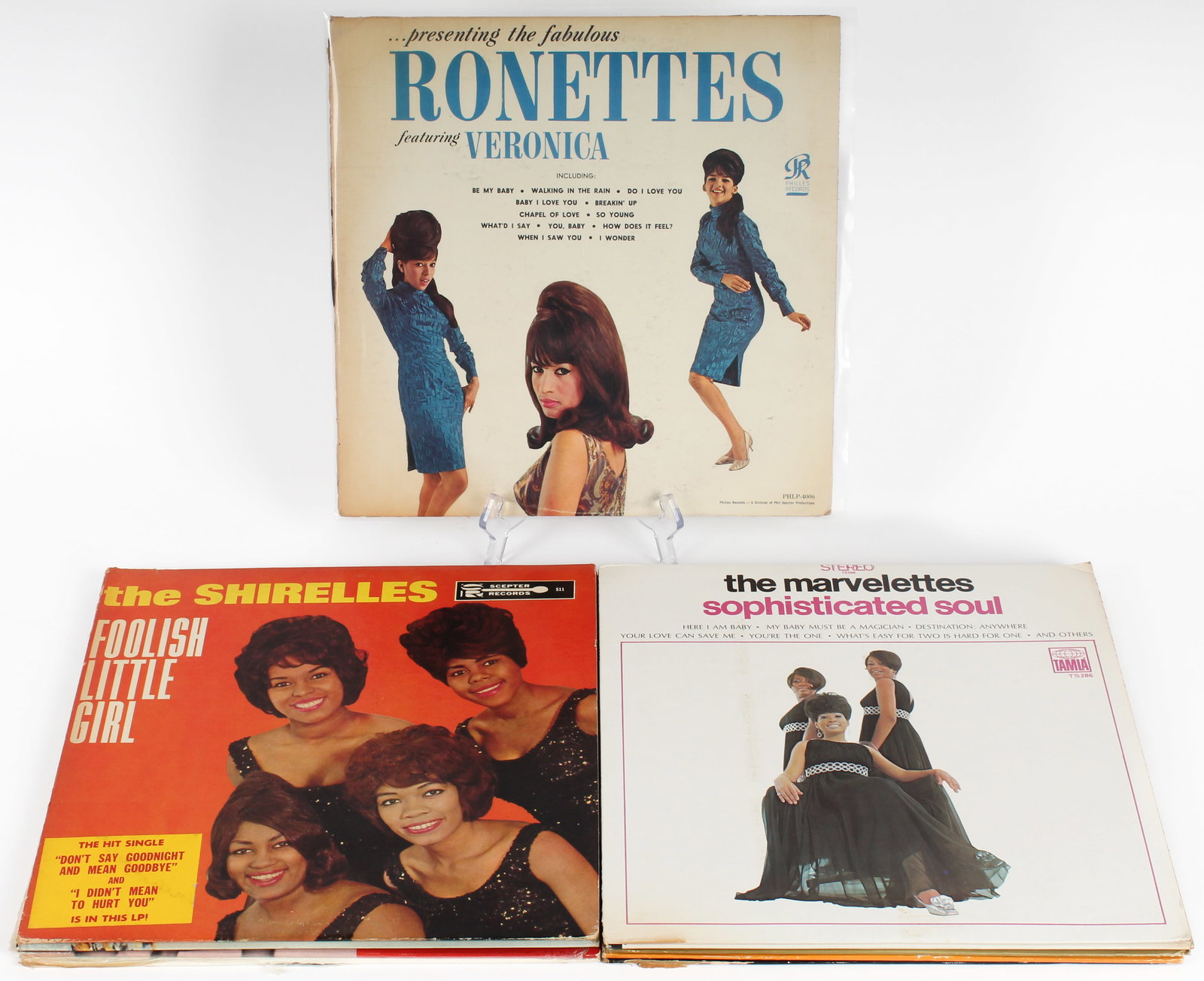 Presenting The Fabulous Ronettes 1964 Mono PHLP-4006, 10 Vintage Vinyl LP Albums, Pop, Soul, Rock, (1 of 11)