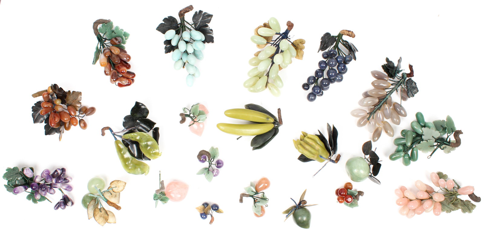 Assorted Chinese Hardstone Fruits (1 of 9)