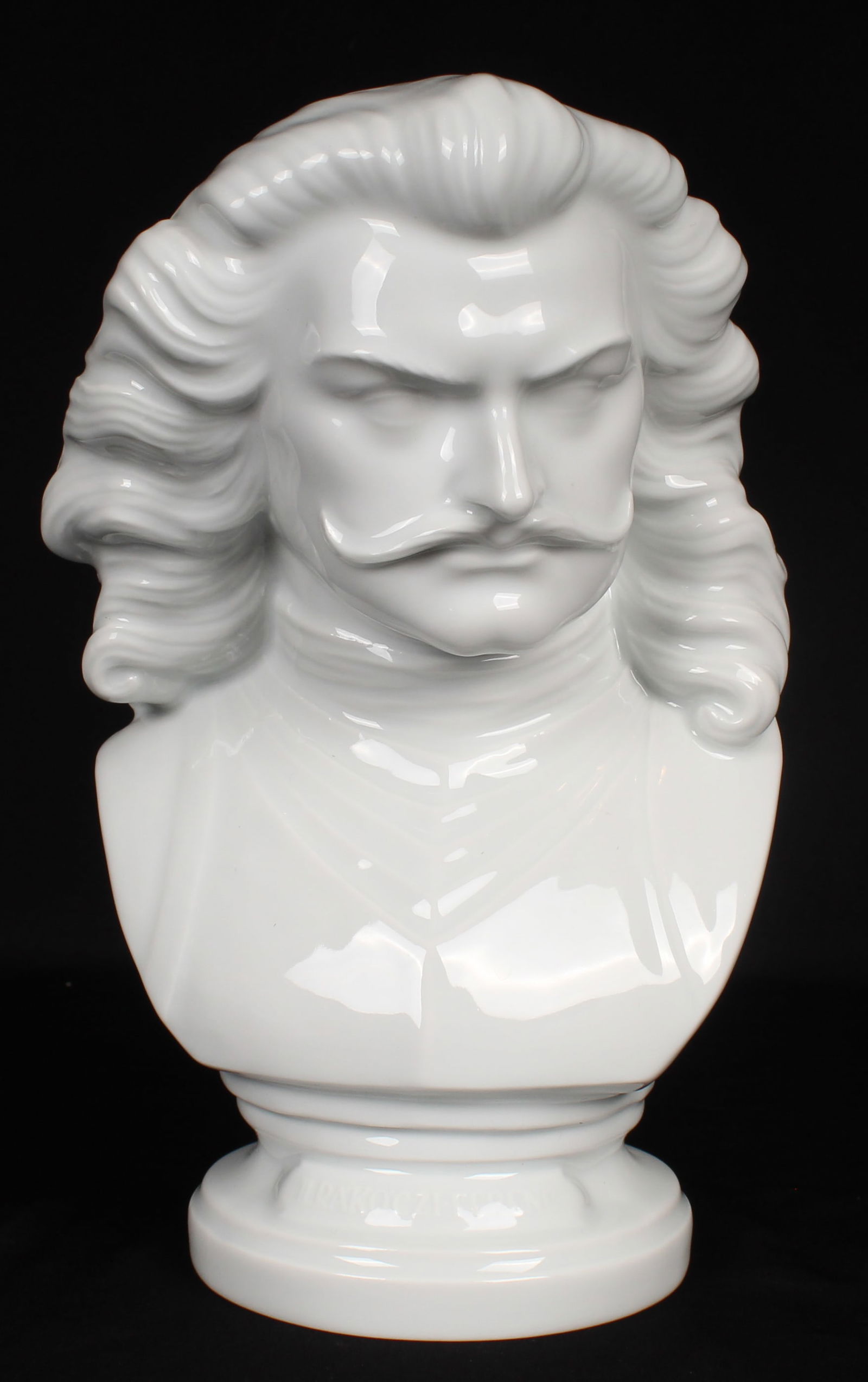 Herend Porcelain Blanc de Chine Bust of Ferenc (Francis) Rakoczi (1 of 11)