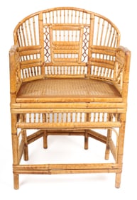 Brighton Pavilion Style Bamboo Rattan Chair