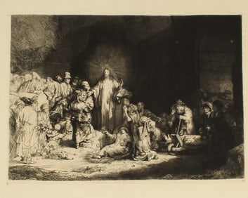 L'Oeuvre Complet De Rembrandt, 1884, Nine Heliogravures After Etchings