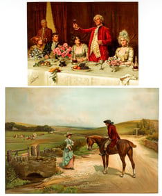 Original Pears Soap Chromolithographs, The Toast, Where Are You Going To, My Pretty Maid?