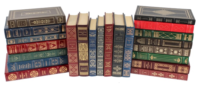 22 Franklin Library / Easton Press Leather Bound Books, The Legal Classics Library, Plato,