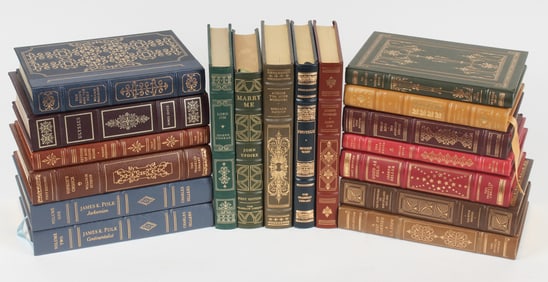 18 Franklin Library / Easton Press Leather Bound Books - 20th Century Authors, Heller, Wilder,