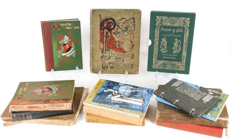 Collection of Howard Pyle Books