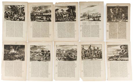 Arnoldus Montanus, Ten Native American Engravings, De Nieuwe en Onbekende Weereld