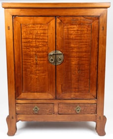 Chinese Hardwood Cabinet, Early - Mid 20th Century