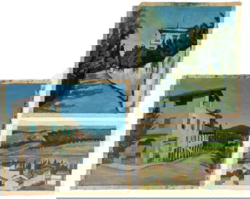 Victoria Donohoe, Philadelphia Interest, Three Oil on Canvas Landscape Paintings