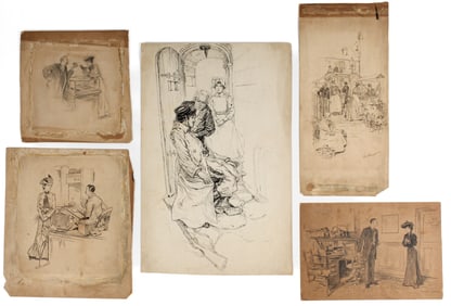 Frederic Rodrigo Gruger Illustrations, Saturday Evening Post