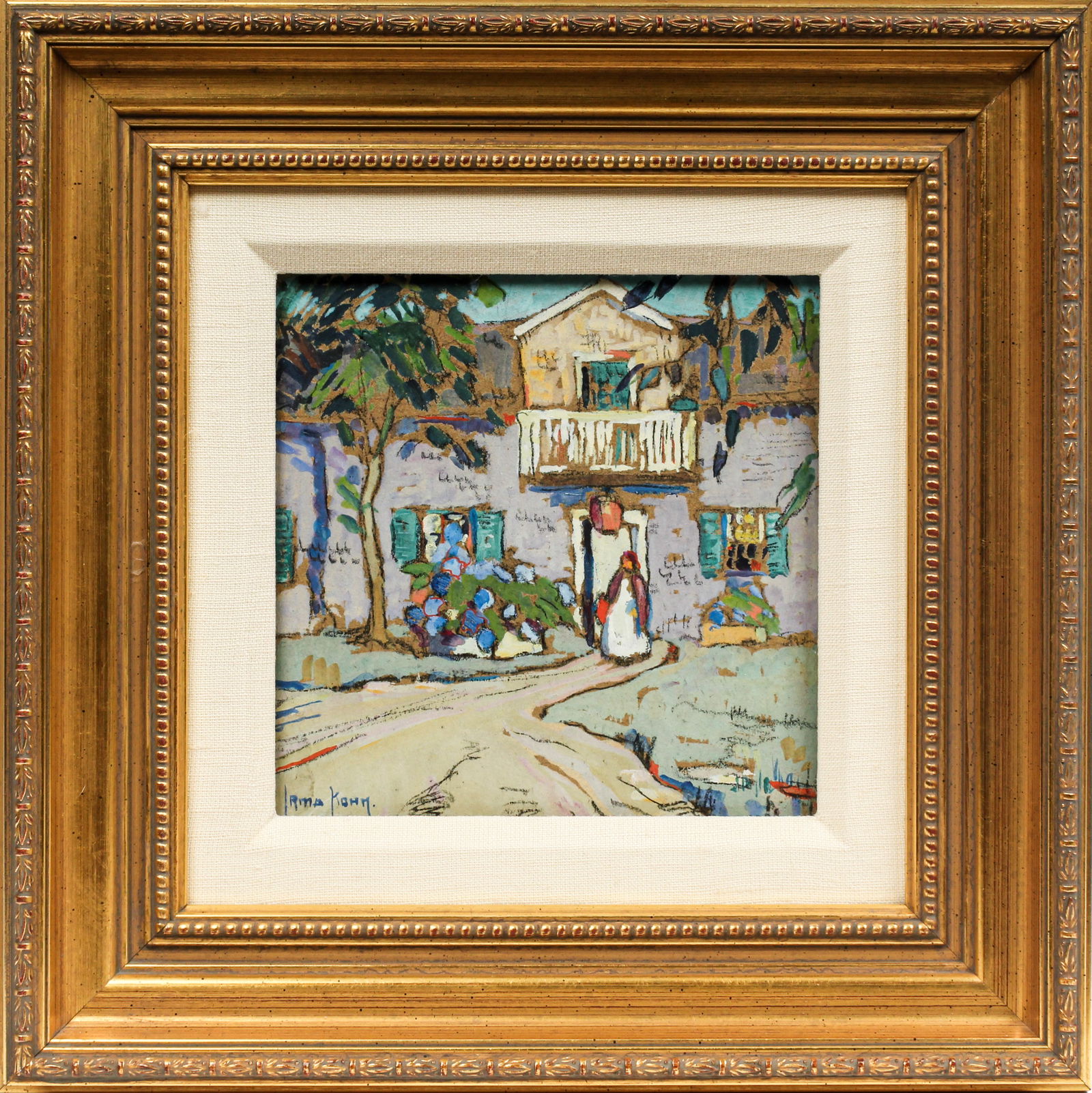 Irma Rene Koen (American, 1884-1975) Village Woman, Gouache Painting (1 of 4)