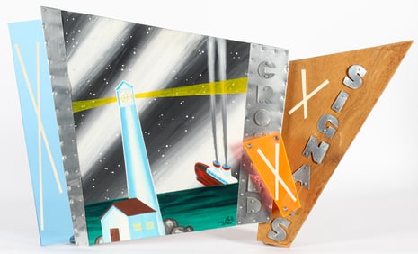 Mason Rader (American, B. 1961) Crossed Signals