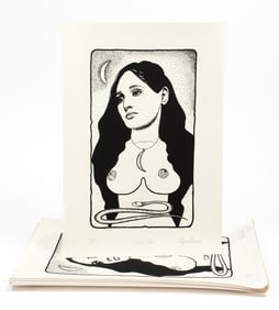 Clayton Anderson (American, B. 1943) Stolen Moon, 20 Lithographs