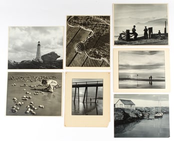 R. R. LaPelle, Exhibited Silver Gelatin Photographs Ca. 1950, Coastal Scenes, Etc.