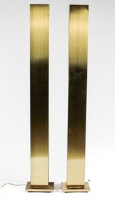 George Kovacs for Casella Brass Skyscraper Floor Lamps