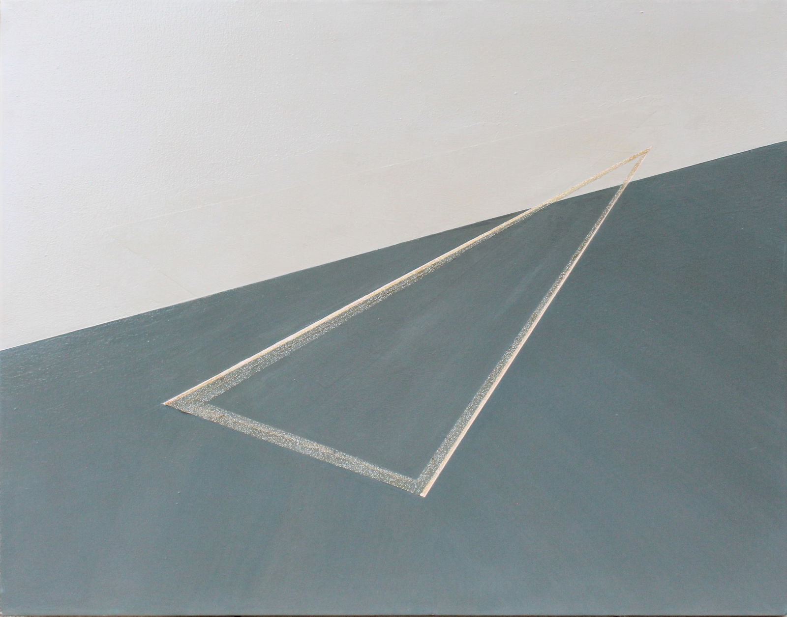 Carl Apfelschnitt (American, 1948 - 1990) Abstract Oil on Canvas Painting, NYC 1978 (1 of 4)