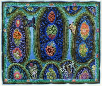 Willi Hartung (Swiss, 1915-1987) Watercolor Painting