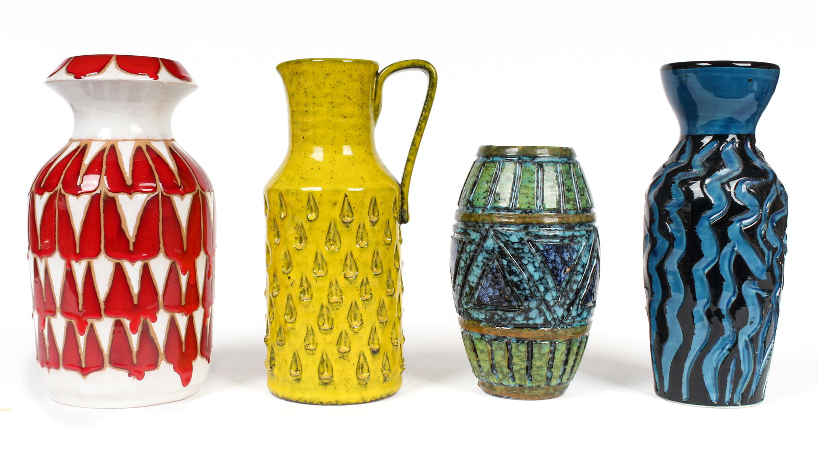 Mid Century Italian Art Pottery Vessels, Fratelli Fanciullaci, Raymor, etc. (1 of 8)