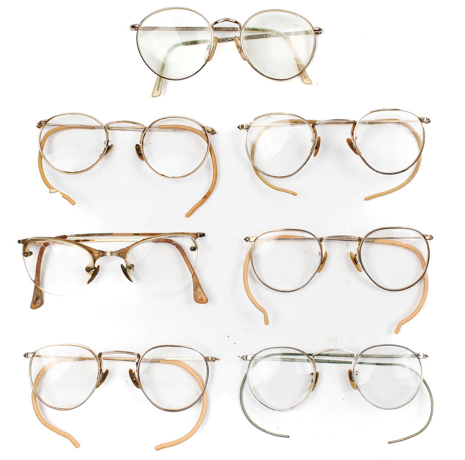 Vintage Gold Filled Wire Rim Glasses (1 of 3)