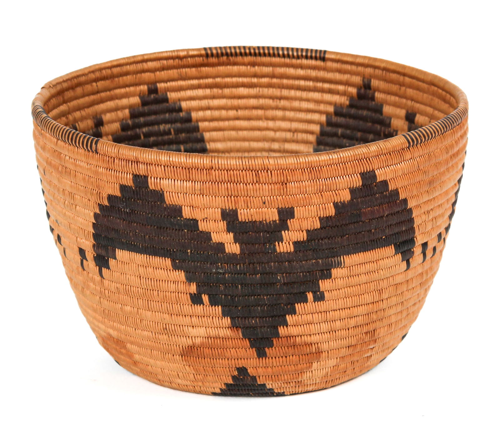 1930s Native American Panamint Pictorial Basket, Bats (1 of 12)