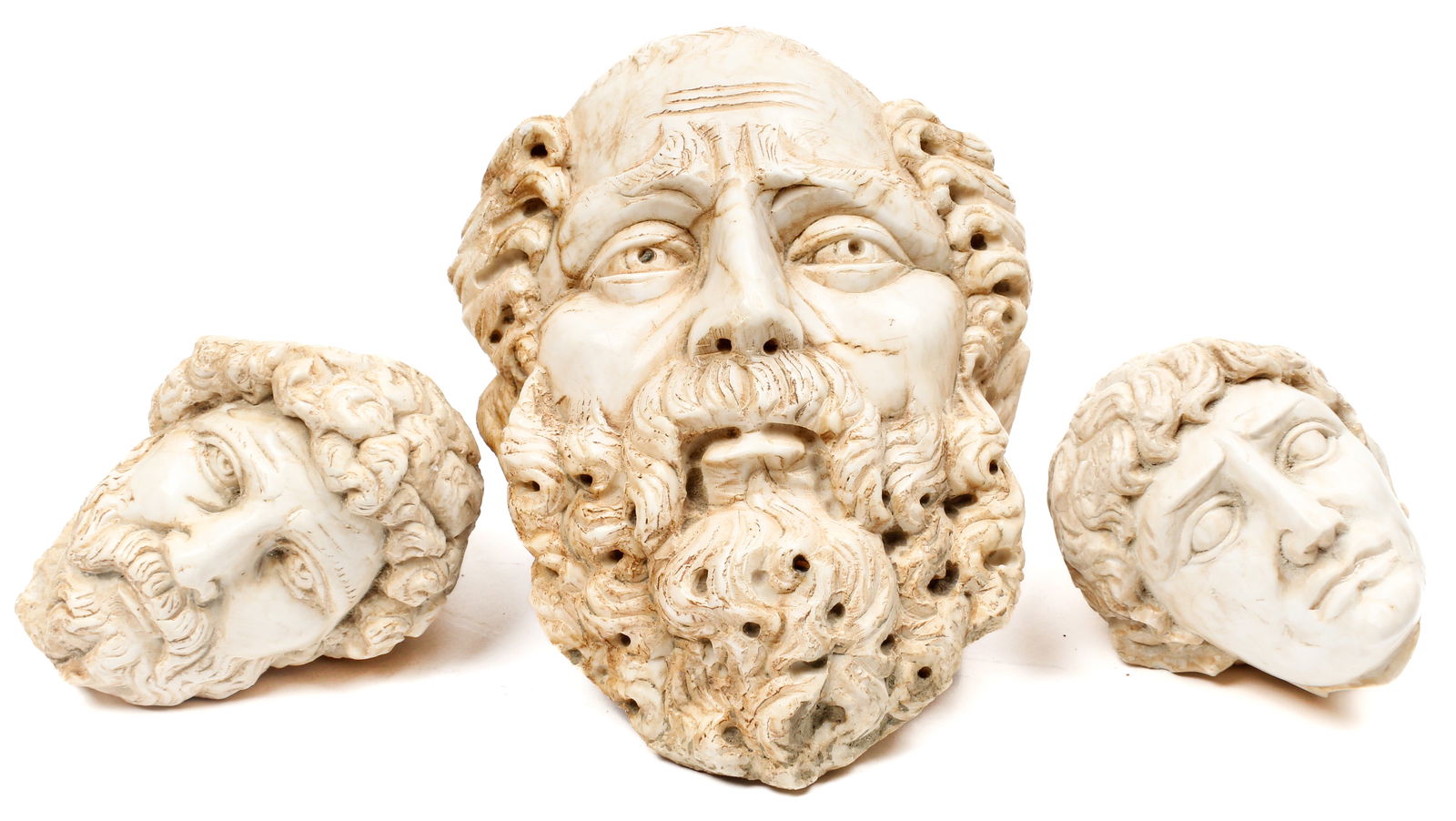 Classical Style / Neoclassical Marble Head Sculptures, 20th Century (1 of 12)