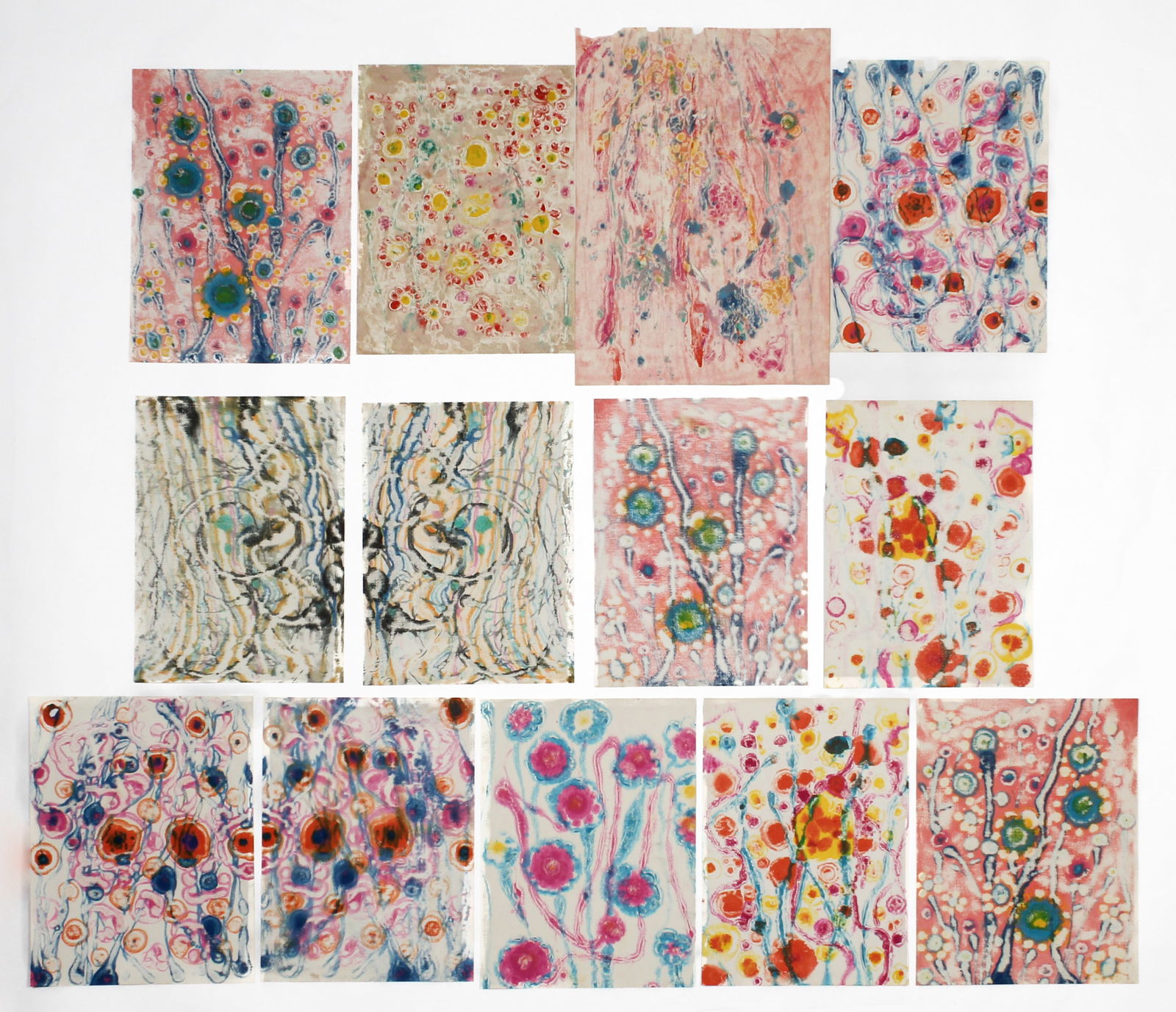 Leo Russell (American,1917-1985) Group of Wallpaper/Textile Studies (1 of 3)