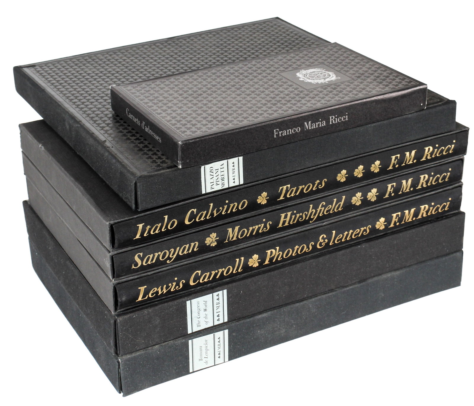 Franco Maria Ricci (FMR) Six Books, Tamara de Lempicka, Lewis Carroll, Arcimboldo, Morris (1 of 9)