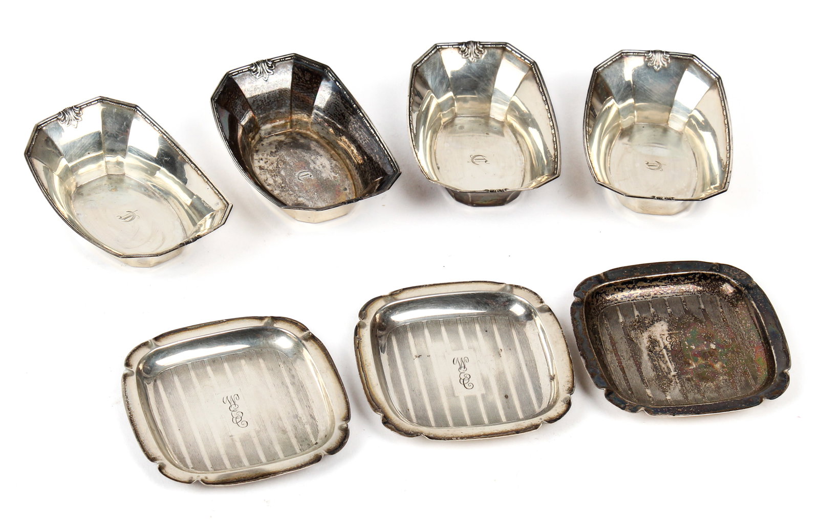 Sterling Silver Nuit & Pin Dishes, Whiting, Webster (1 of 4)