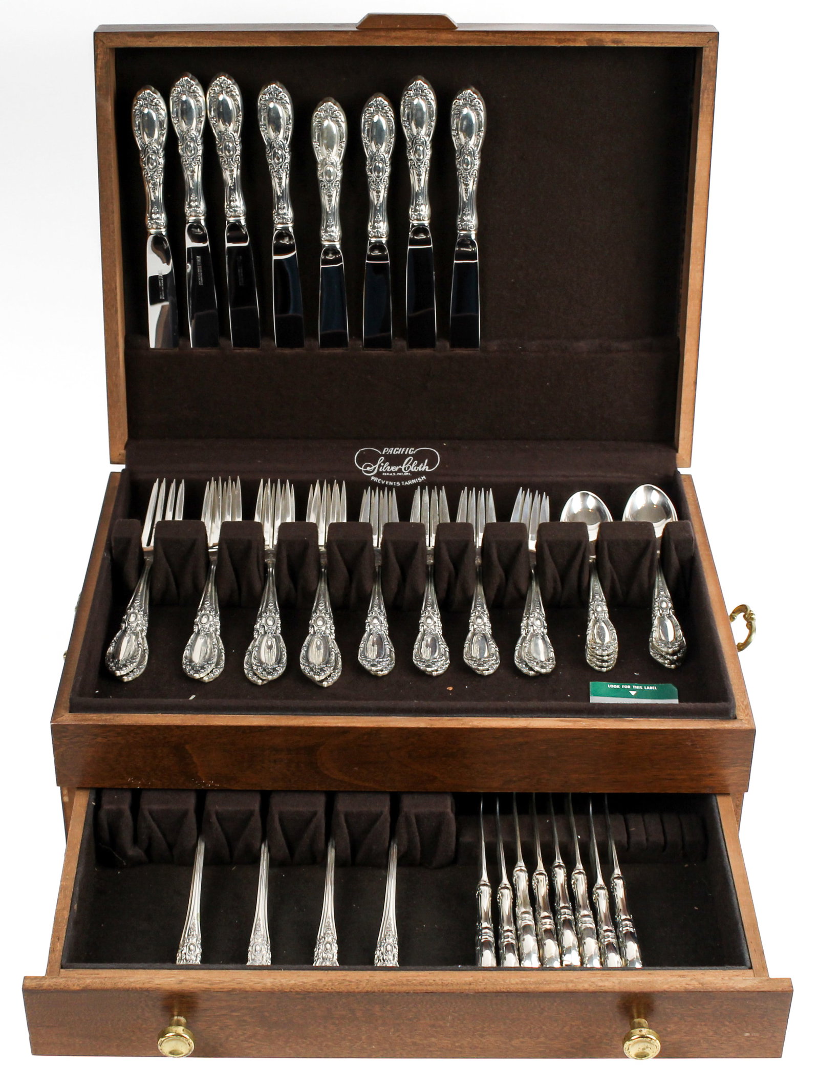 Towle King Richard Sterling Silver Flatware Service For Eight (1 of 7)