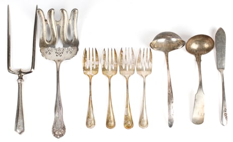 Sterling Silver Flatware & Utensils Incl. Whiting, Gorham