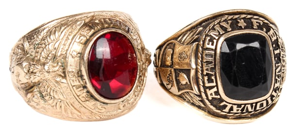 FBI Gold Ring, Marines GF Ring