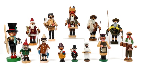 German Christmas Smokers Incl. Erzgebirge, Steinbach