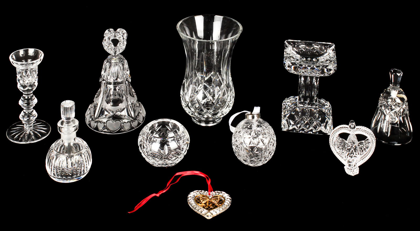Waterford Crystal Bells, Ornaments, Candle Holders Etc. (1 of 3)