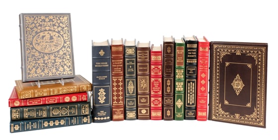 The Franklin Library, 15 Children and Young Adult Books, Treasure Island, Aesop's Fables, Tom