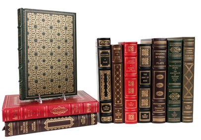 The Franklin Library, Ten Books, Tales, Essays, Stories, Plays Etc.