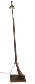 Pennsylvania Kentucky Rifle Floor Lamp, Henry Parker