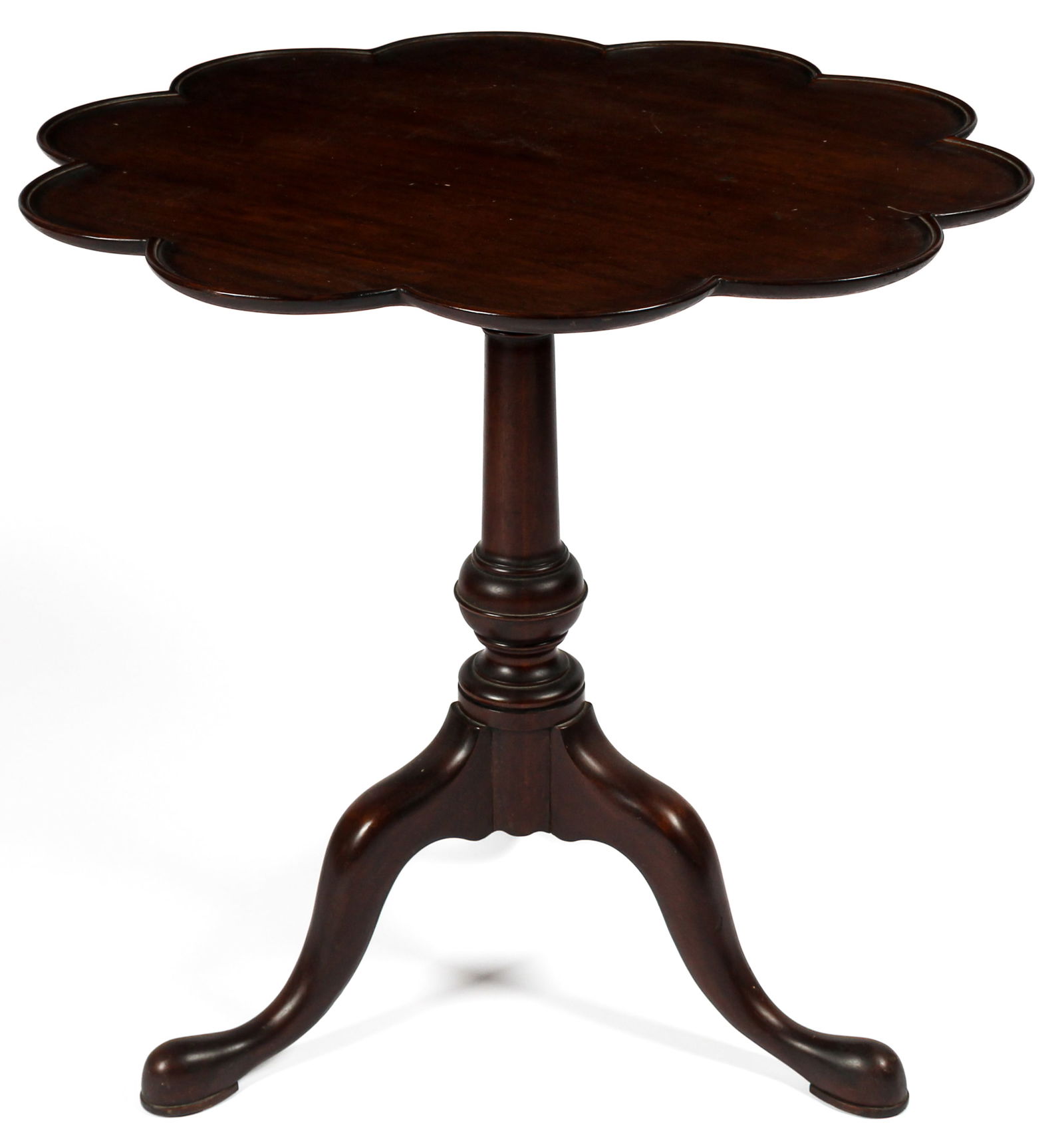 Mahogany Queen Anne Style Table (1 of 4)
