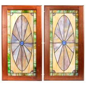 Stained Glass Door Panels
