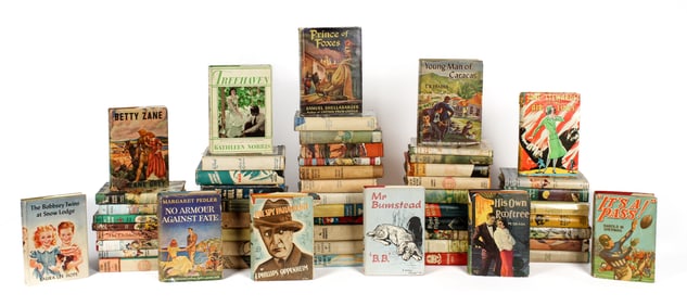 1930s / 1940s Hardcover Novels With Dust Jackets