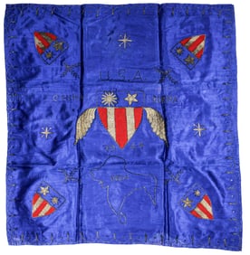WWII China-Burma-India Theater Banner Pillow Cover