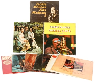 9 Vintage Vinyl Jazz LP Albums, Horace Silver Quintet, Cal Tjader Etc.