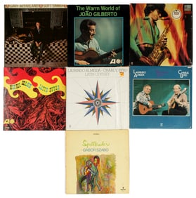 Seven Vintage Vinyl Jazz LP Alums, Latin Jazz, Laurindo Almeida, Gary McFarland, Gabor Szabo Etc.