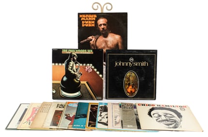 14 Vintage Vinyl Jazz LP Albums, Wynton Kelly, Johnny Smith, Herbie Mann (7)