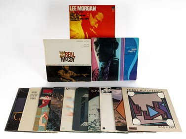 13 Vintage Vinyl Jazz LP Albums, Lee Morgan, McCoy Tyner, Milt Jackson Etc.