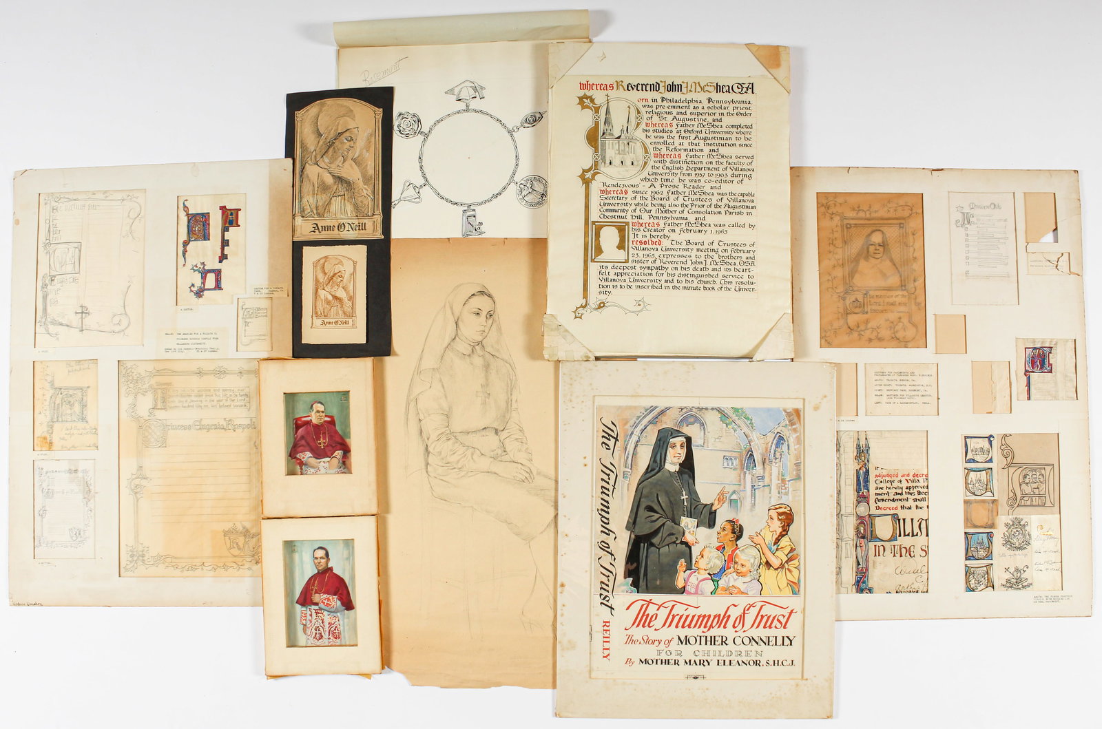 Victoria Donohoe, Philadelphia Interest, Ecclesiastical Drawings, Paintings, Etc. (1 of 7)