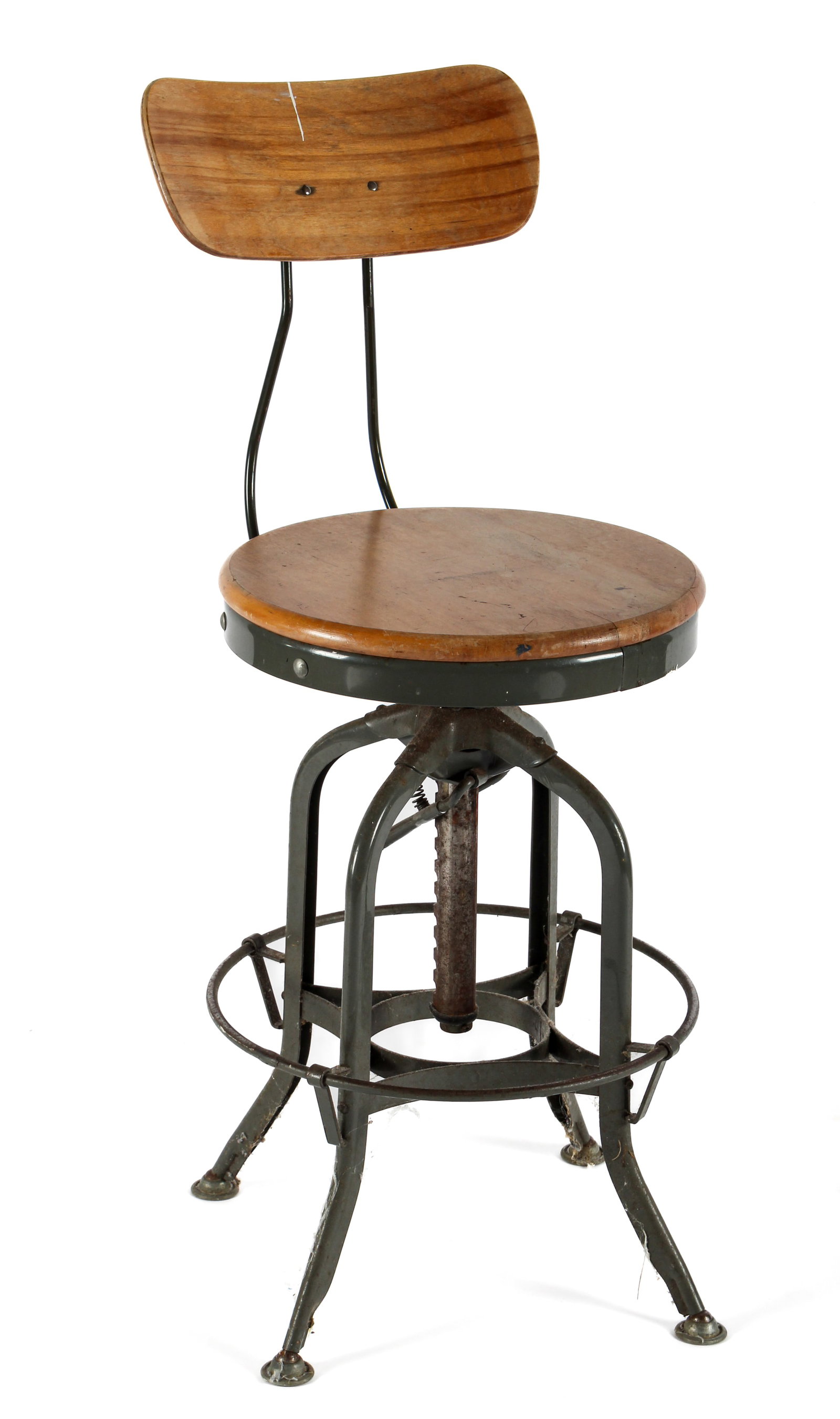 Toledo Furniture "UHL" Industrial Drafting Stool (1 of 3)