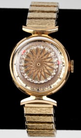 Ladies Ernest Borel Cocktail Kaleidoscope 17 Jewel Watch